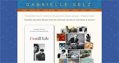 Desktop Screenshot of gabrielleselz.com